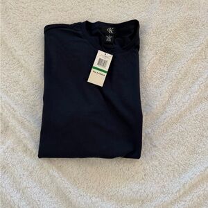 NWT Calvin Klein Men’s Cotton Tee – Officer Navy – Size Large